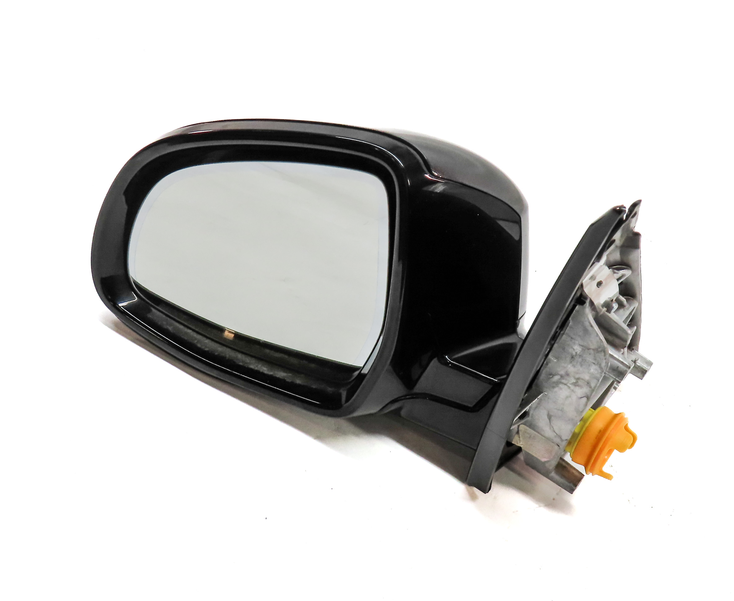 14-16 BMW X5 F15 FRONT LEFT PFOLD MEMORY HEAT AUTO DIM TILT DOOR MIRROR (Gray) — exact item pictured